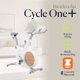 thumbnail image 2 of Bicicleta de Spinning Estática para Ejercicio Profesional – Eleva Blanco Madera, 2 of 10