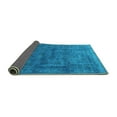 thumbnail image 2 of Ahgly Company Indoor Rectangle Oriental Turquoise Blue Industrial Area Rugs, 7' x 9', 2 of 4