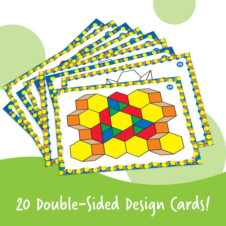 Learning Resources Pattern Block Design Cards - Walmart.com learning-resources-pattern-block-design-cards-walmart-com