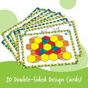 Learning Resources Pattern Block Design Cards