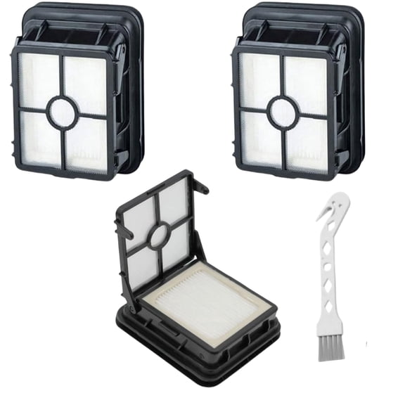 3 Pack Bissell CrossWave Vacuum Replacement Filters - Compatible with CrossWave 1785, Pet Pro 2306A, Max 2551/2554A/2596, HydroSteam 35151/3518 & More, Part 1608684
