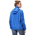 thumbnail image 5 of DODOING Womens and Mens Hooded Windbreaker Ultra Thin Outdoor Windproof Rain Jacket Packable Lightweight Long Sleeve Windbreaker Size L-3XL, 5 of 8