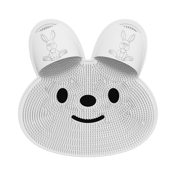 Sentmoon Rabbit Foot Rubbing Artifact Bathroom Non-slip Mat Rubbing Back Massage Mat Rubbing Bath Wash Feet To Dead Skin Shower Room Floor Mat Deals of the Day Clearance Prime