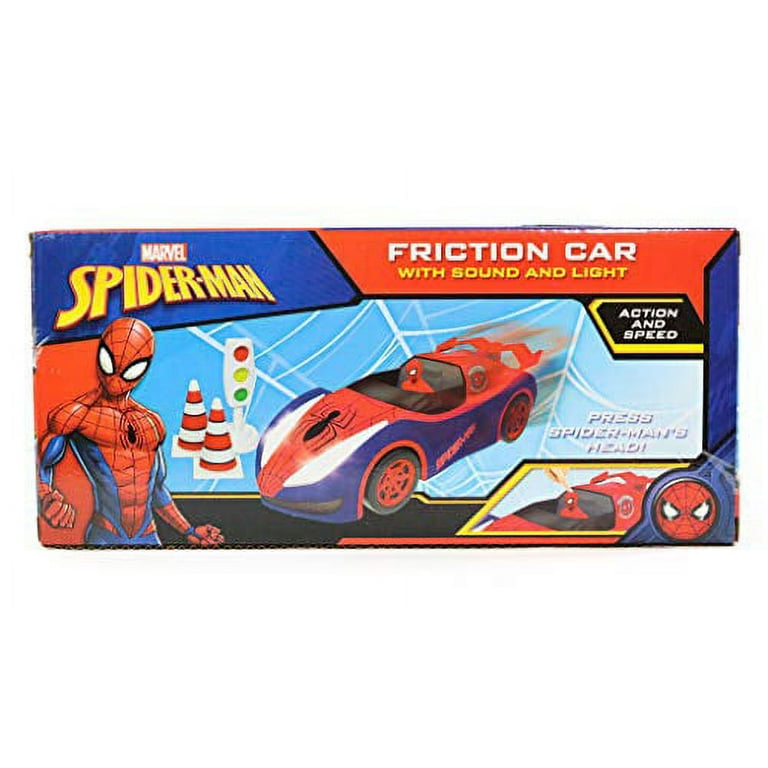 Spider man Friction Car with Sound and Lights Walgreens Exclusive NEW