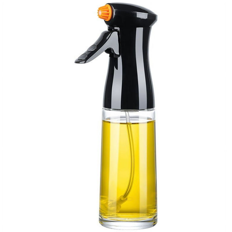 Olive Oil Dispenser Bottle Oil Sprayer Dispenser Vinegar Sprayer Dressing  Spray Portable, Grilling Olive Oil Glass Bottle 200ml, For Kitchen, Cooking