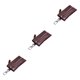 thumbnail image 4 of Sonducket Cartera de cuero Llaves Monedero Llavero Tarjeta de crédito Bolsillo Mujeres Hombres Café Type1 NO1 Sonducket  CBP315757, 4 of 6
