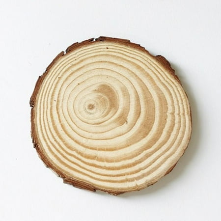 

Blank Wood Circle Blank Wood Block Wood Table Centerpiece Unfinished Wood Round Nian Wheel Pine Coaster