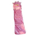 thumbnail image 1 of Funda de sofá plegable para niños con dibujos animados, duradera y lavable, con respaldo de felpa. Rosa, 1 of 9