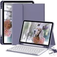 thumbnail image 1 of Funda con teclado GKABXY para iPad Air de 11 y 10,9 pulgadas, azul y gris, 1 of 7