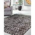 thumbnail image 2 of Abacasa Sonoma Mabel Charcoal-Gray-and Ivory 5x8 Area Rug, 2 of 4