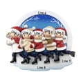 thumbnail image 4 of Ornaments by Elves Personalized Christmas Ornament 2024 Family of 5 Ice Skate Christmas Ornaments, 4 of 10