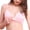 Pink, variant on Women Comfortable Convenient Seamless Breastfeeding Nursing Bra Without Underwire Soft Stretch Maternity Sleep Bralette, M, Pink