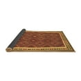 thumbnail image 2 of Ahgly Company Indoor Round Oriental Brown Traditional Area Rugs, 3' Round, 2 of 4