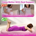 thumbnail image 2 of Almohada inflable de embarazo KSFJEU para todo el cuerpo y maternidad, 2 of 7