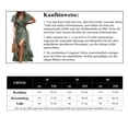 thumbnail image 5 of Vestido de mujer con escote en V, manga corta, vestido cruzado alto bajo, vestidos casuales, 5 of 5