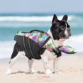 thumbnail image 4 of Mklhgty Dog Life Jacket Reflective Dog Life Vest with Removable Neck Float High Buoyancy for Swimming and Boating Ripstop Pet Safety Swimsuit Rescue Handle for Small Medium Large Dogs, 4 of 4