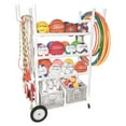 thumbnail image 3 of Champion Sports High Impact All-Terrain Heavy-Duty Cart, White, 53" x 19" x 59", White, 3 of 5