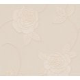 thumbnail image 1 of Moments - motifs Baroques, Fleurs et Guirlandes Rouleau de Papier Peint Beige, Moderne, 1 of 1