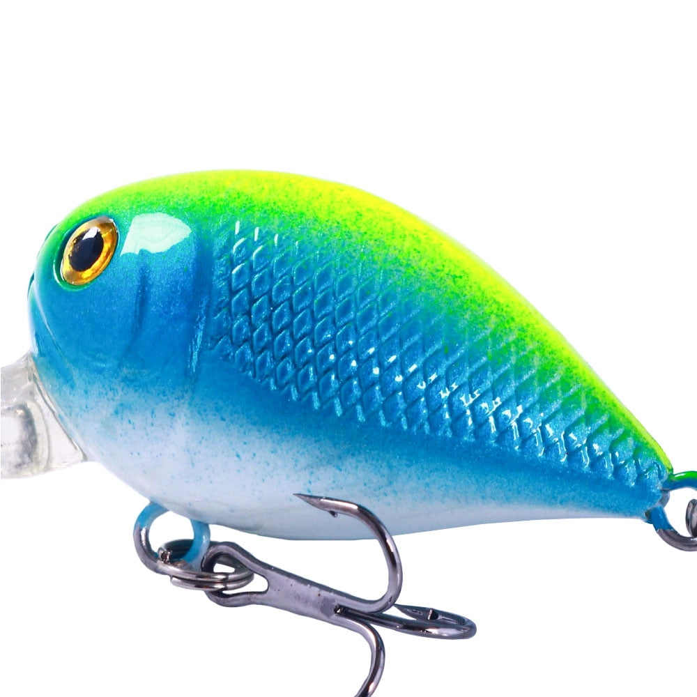 HENGJIA Crankbait for Bass Fishing 1.96inches Shallow Diving Crank Bait Square Bill for Shallow Diver Saltwater and Freshwater Crank baits Fishing Lures
