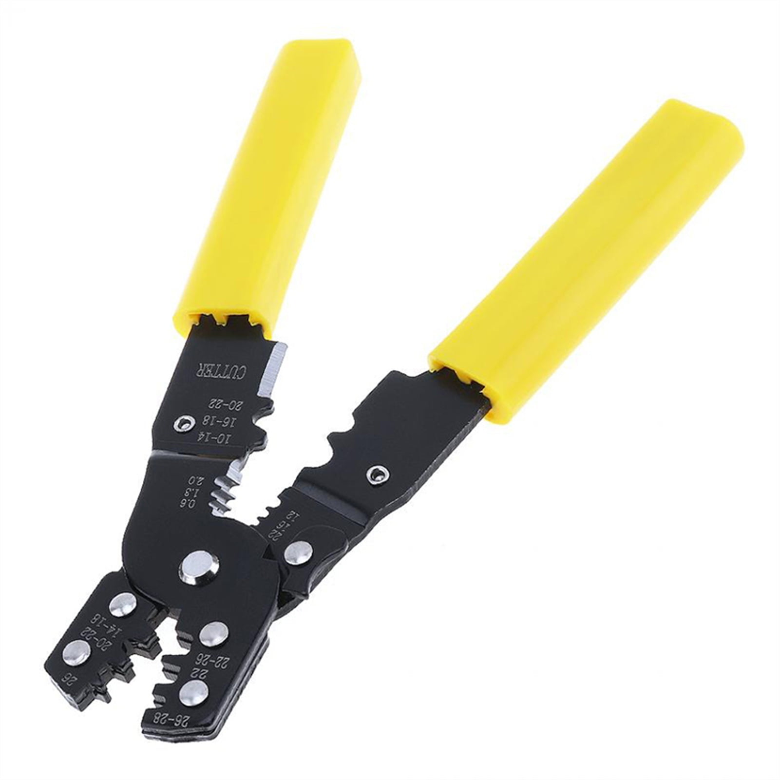 Multifunctional Adjustable Terminals Cable Crimping Tool Plier High-strength Antiskid Handle Wire Stripping Pliers Hand Tools ,Durability That Lasts