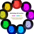thumbnail image 2 of Jinsinto 9 Colors Remote Control Night Lamp Made Of Silicone, 2 of 5