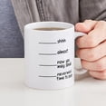 thumbnail image 4 of CafePress - Time To Poop Mugs - 11 oz Ceramic Mug - Novelty Coffee Tea Cup, 4 of 4