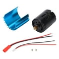thumbnail image 1 of 52000 Rpm High Speed Metal 370 Motor Radiator RC Car Upgrade Parts Accessories for WPL D12(Blue ), 1 of 11