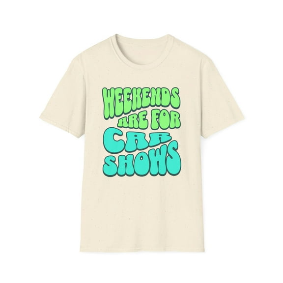Weekends Are For Car Shows Oversize t-Shirt Car Show Day Tee Car Show Wife