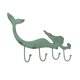 thumbnail image 2 of Things2Die4 Gancho de pared de sirena nadadora de metal verde costero Things2Die4 HX31080, 2 of 4