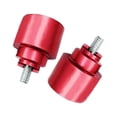 thumbnail image 2 of jiaping Bar Ends Hand Grip Handlebar End Caps Cover For CBR600RR 1000R - Red, 2 of 6