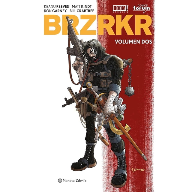 Libro Brzrkr Tomo N 02/03 Tapa Blanda, Autor Keanu Reeves, Editorial Comics Mexico