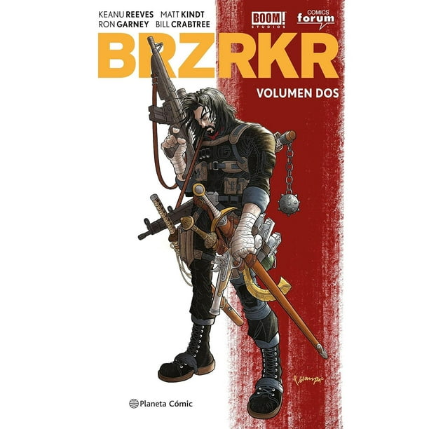 Libro Brzrkr Tomo N 02/03 Tapa Blanda, Autor Keanu Reeves, Editorial Comics Mexico