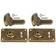 thumbnail image 1 of Hebilla de cerrojo para caja de madera, accesorios de fijación para muebles antiguos, 2 uds., 1 of 5