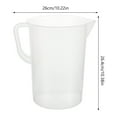 thumbnail image 2 of Eease 5000ml Clear Plastic Mixing Pitcher Baking Accessory, 2 of 6