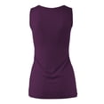 thumbnail image 3 of MBJ Womens Edgy Asymmetrical Tank Top, 3 of 4