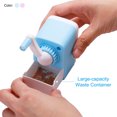 thumbnail image 4 of Unique Bargains Pencil Sharpening Machine, Hand Crank Pencil Sharpener Manual Pencil Sharpeners Cutter Style 1, Pink, 4 of 7