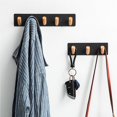 thumbnail image 2 of Kenally Gancho de troncos sin perforaciones Gancho de abrigo de porche Colgador de pared Tienda de ropa Colgador de pared Gancho de abrigo de para Artesanía Kenally TO004188-00, 2 of 6