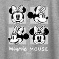 thumbnail image 3 of Disney - Mickey & Friends - Minnie Mouse - Black & White Photo Grid - Women's Short Sleeve Graphic T-Shirt, 3 of 5