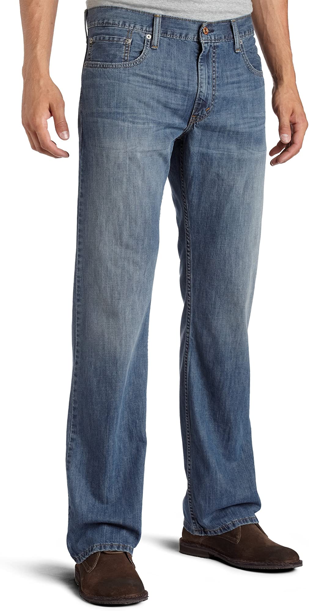 Levis Mens 527 Slim Bootcut Fit Jeans 