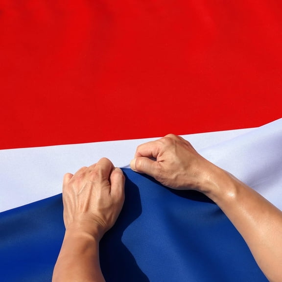 Anley Rip-Proof Double Sided 3-Ply Netherlands Flag 3x5 Foot - Holland National Flags 3 X 5 Ft 300D Polyester