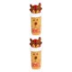 thumbnail image 1 of Funda decorativa Bearachild para botellas de vino Feliz Navidad 2Conjunto, 1 of 6