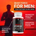 thumbnail image 4 of Beast Force for Men Capsules – BeastForce Vitamin Complex Pills, Energy, 60 Capsules, 4 of 6