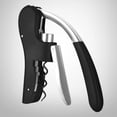 thumbnail image 3 of Elegant Wine Opener, Vertical Lever Corkscrew With Non-Slip Grip And Removable Foil Cutter, Automatic Cork Release, And Extra Spiral Included, Perfect For Wine Lovers, 3 of 6