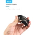 thumbnail image 4 of Key Fob Cover Compatible with Volkswagen Beetle GTI Jetta Passat Tiguan Keychain Case Holder Protector,Black, 4 of 7