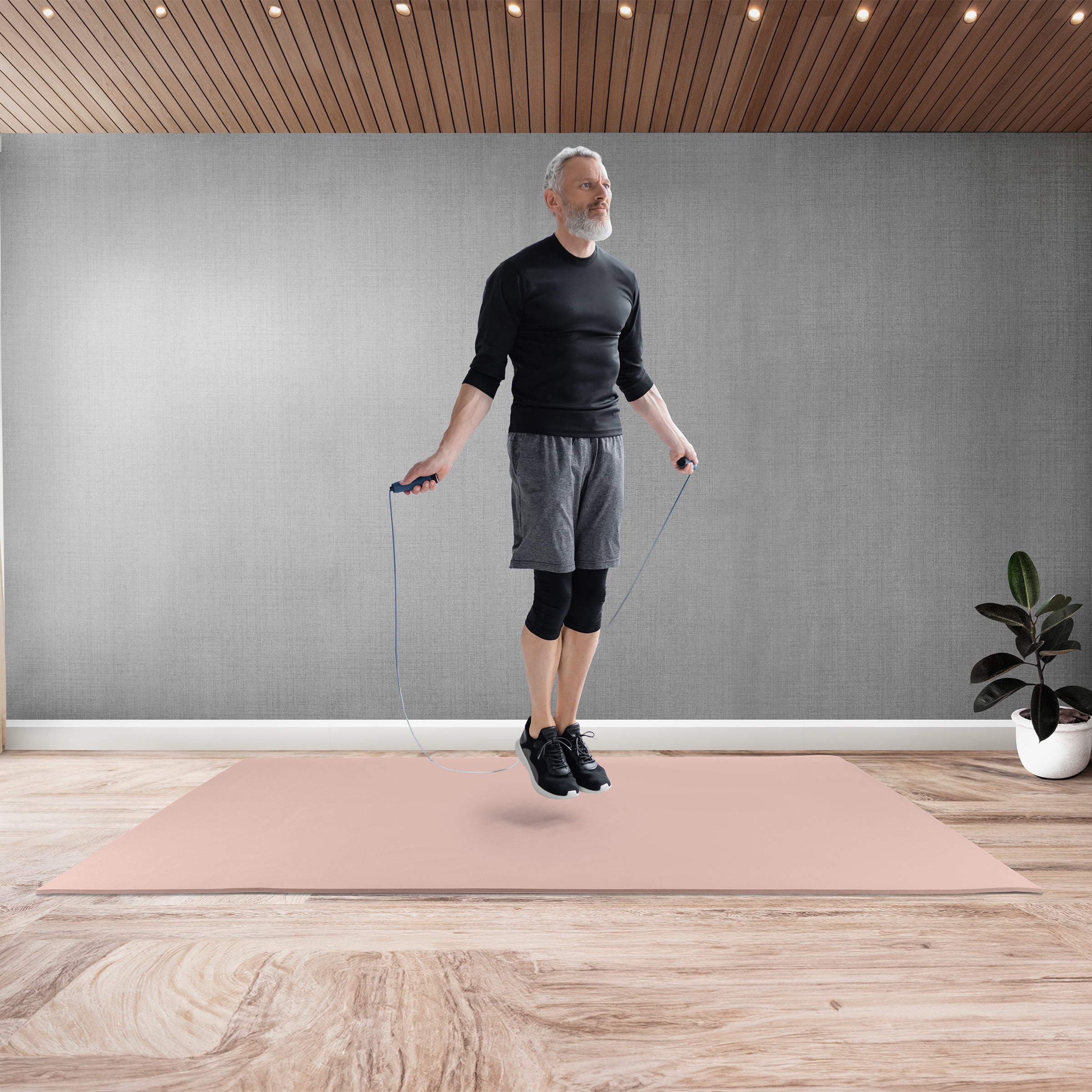 6 x 4 Large Yoga Mat - Pink