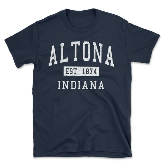 Altona Indiana Classic Established Men's Cotton T-Shirt