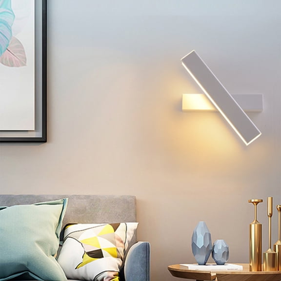 RKSTN wall sconce LED Wall Sconce Indoor Lighting Fixture Wall Lamps For Living Room Bedroom Hallway Rooms Corridor Rotate 360 Degrees