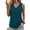 Blue Green, variant on Tank Tops for Women Summer V Neck T Shirts Trendy Sleeveless Basic Tee Loose Fit