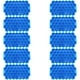 thumbnail image 2 of Azafate grado Alimenticio Chef Grill SiliBlockBlue 10Pzas Azul Silicona 37Cavidades Flexible, 2 of 2