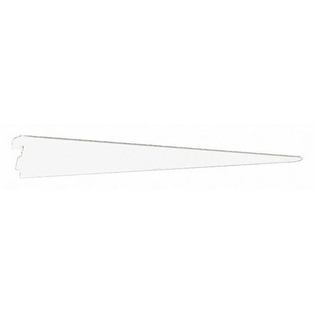 

Sim Supply 11 IN White Dual-Trak Shelf Bracket 0122-11WT 0122-11WT ZO-G1704997